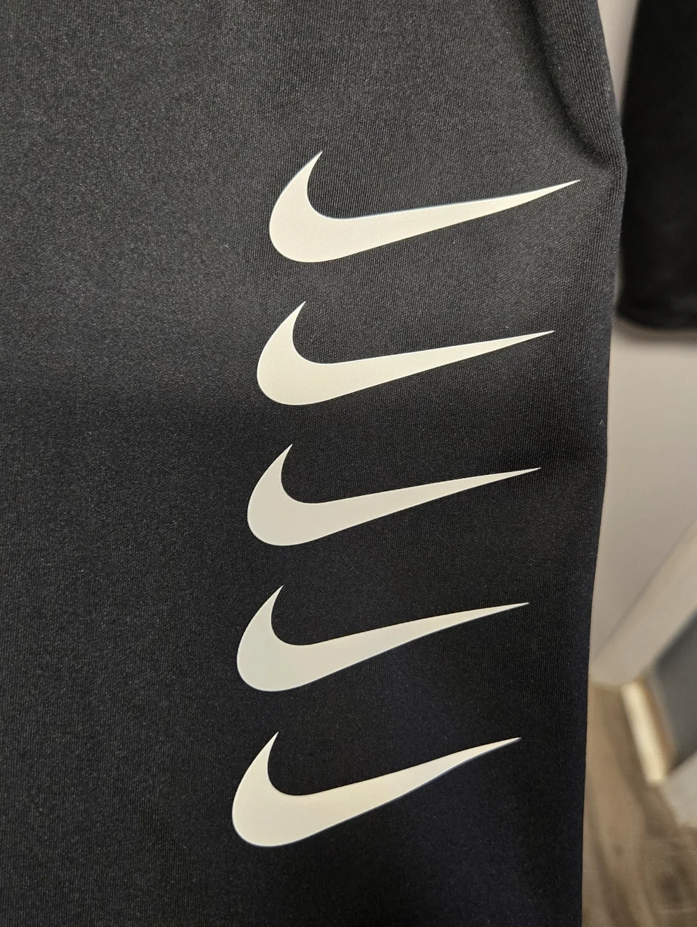 1X Dri-Fit Black Leggings
